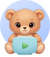 Character with laptop — Videos