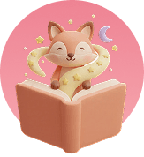 Fox on a book — Voice Tales