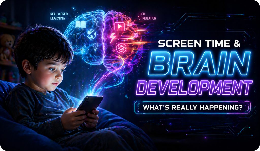 How Screen Time Affects Brain Development in Young Children