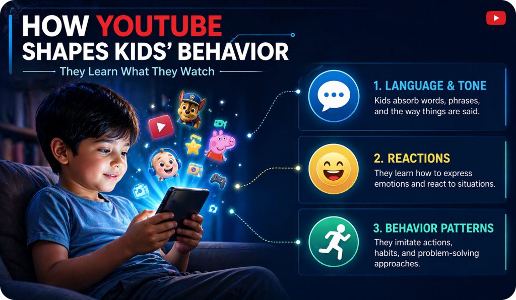 The Impact of YouTube Content on Child Behavior