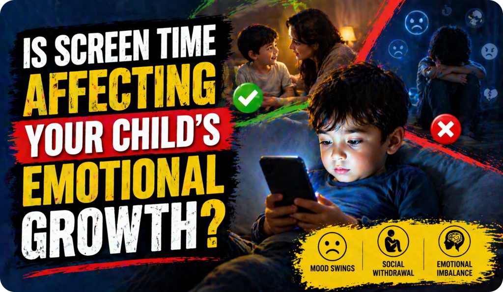 Is Screen Time Affecting Your Child’s Emotional Growth?