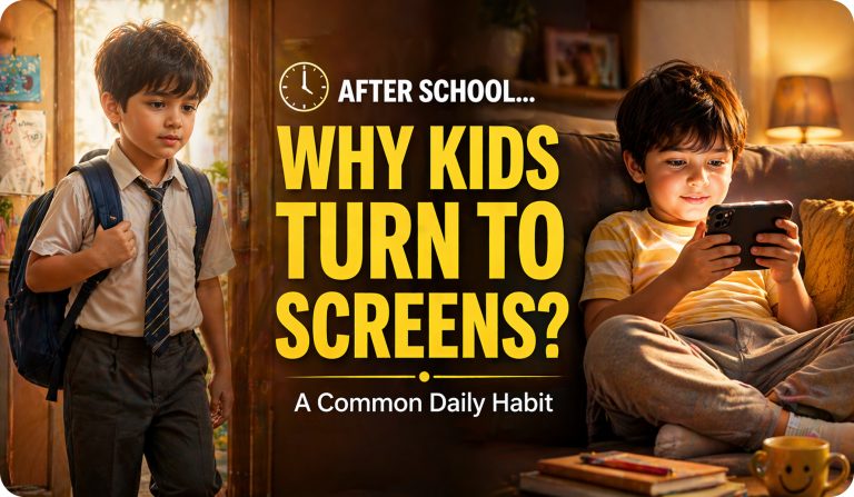 Why Children Run to Screens After School