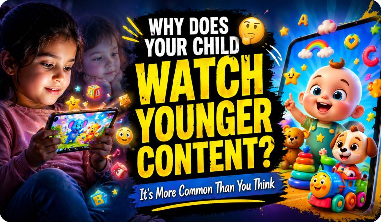 Why Your Child Watches Content Meant for Younger Kids