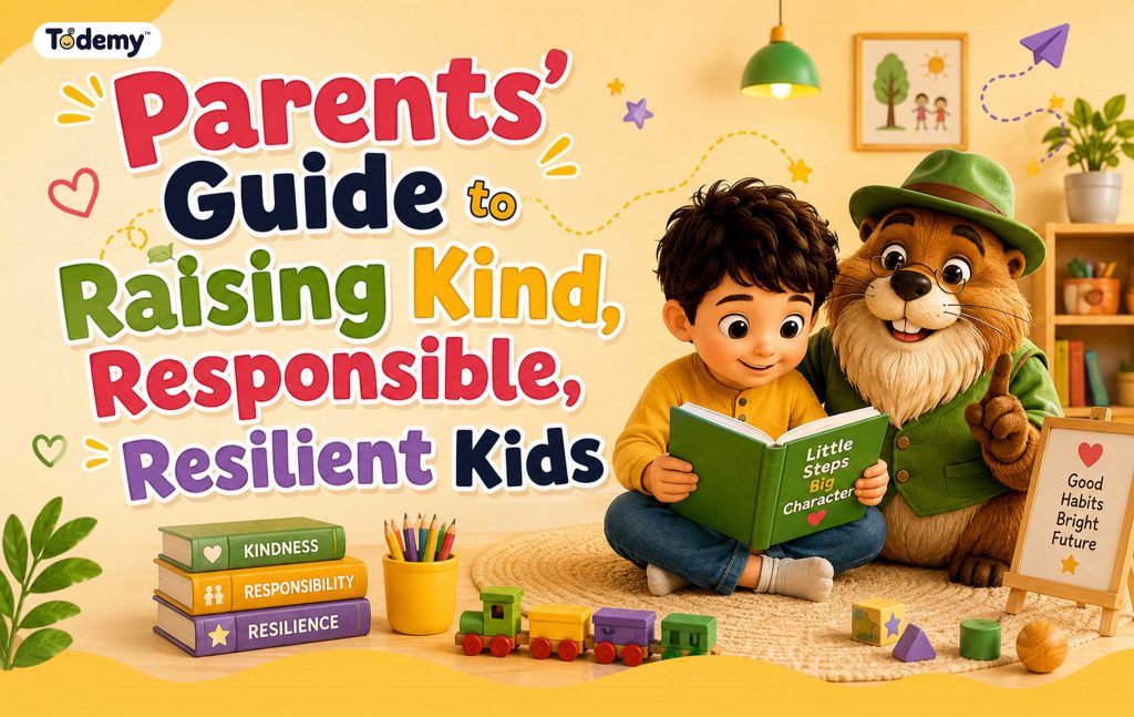 Kids Character Development: How Can Parents Raise Kind, Responsible, and Resilient Children?